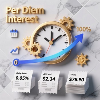 How to calculate per diem interest formula and example
