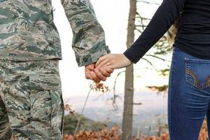 Veteran with spouse